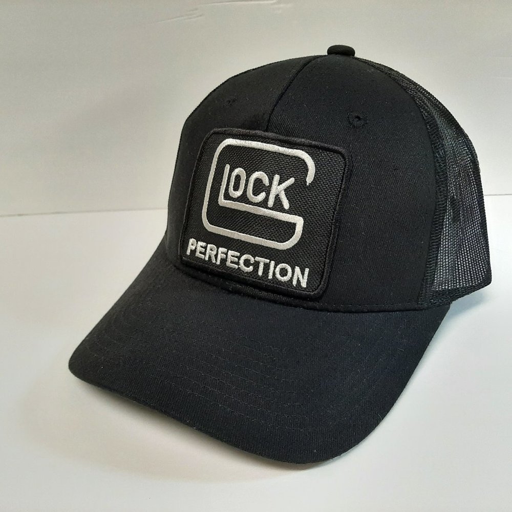Embroidered Glock Perfection Patch Baseball Cap